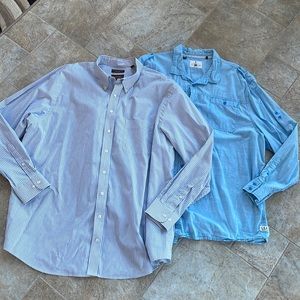 2 Mens Button Downs 2XLT